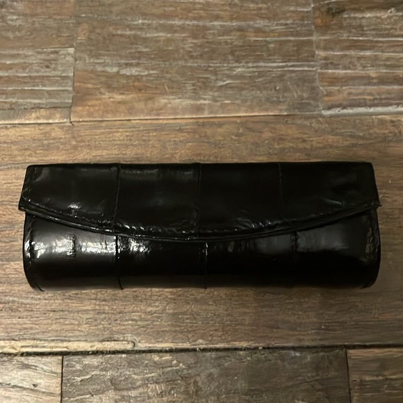 Vintage Eel Skin Cosmetic Kisslock Wallet with Matching Lipstick Case🖤 - Picture 12 of 15